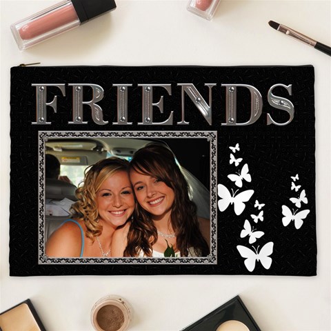Friends Xxl Cosmetic Bag By Lil Front