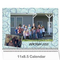 Bertram 2013 - Wall Calendar 11  x 8.5  (12-Months)