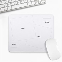 Large Mousepad - Blue & Green Swirls