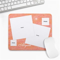 Large Mousepad - Orange & Pink 