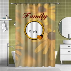 Yellow Flower Shower Curtain