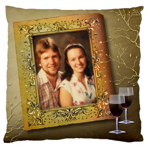 Congratulations Large Cushion Case (2 Sided( By Deborah Back