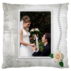 Our Wedding Large Cushion Case (2 sided) (5 styles) - Large Cushion Case (Two Sides) Our Wedding Large Cushion Case (2 sided) (5 styles) - Large Cushion Case (Two Sides)