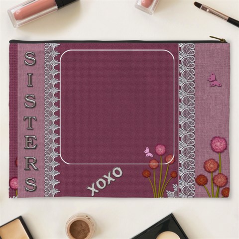 Sisters Xxxl Cosmetic Bag By Lil Back