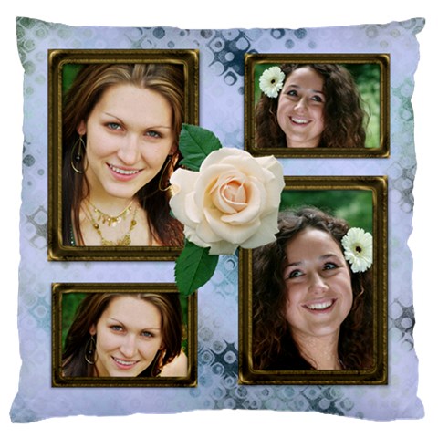Little Fancy Large Cushion Case By Deborah Front
