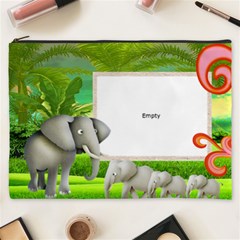 Elephants  XXXL Cosmetic bag - Cosmetic Bag (XXXL)