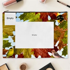 Fall colors with Birds Cosmetic Bag (XXXL) 2 sides Fall colors with Birds Cosmetic Bag (XXXL) 2 sides