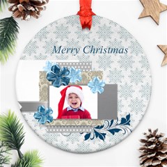 xmas - Round Ornament (Two Sides) xmas - Round Ornament (Two Sides)
