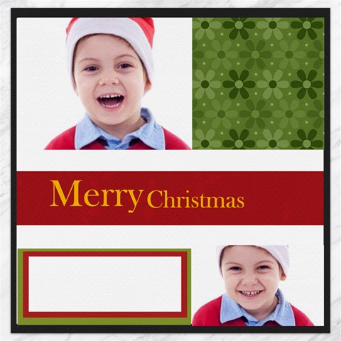 Merry Christmas By Clince 11.4 x11.56  Canvas - 14