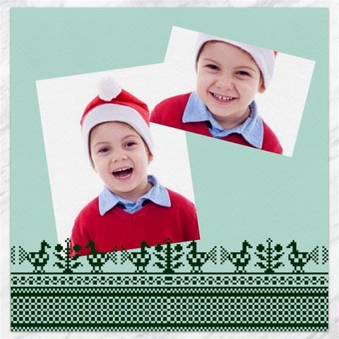 Merry Christmas By Clince 11.4 x11.56  Canvas - 10