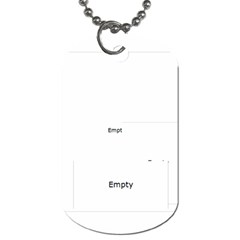 merry christmas - Dog Tag (One Side)