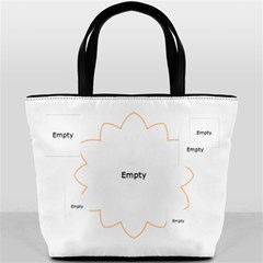 Orange Bucket Bag