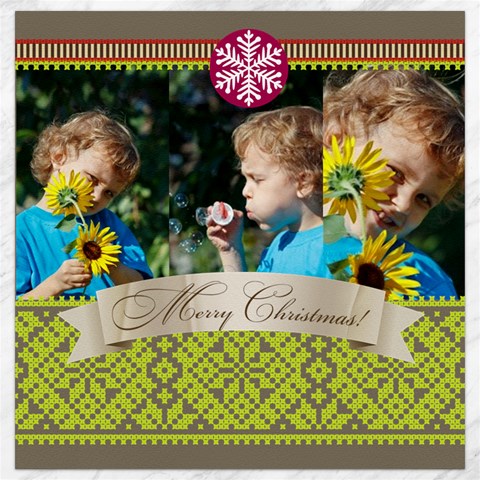 Xmas By M Jan 15.2 x15.41  Canvas - 5
