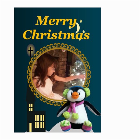 Penguin Garden Flag Small (2 Sides) By Kim Blair Front