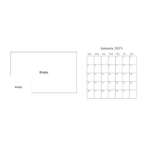 Swirls Desktop Calendar 2025 By Mim Jan 2025