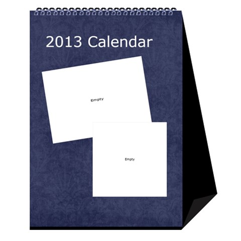 Damask Dream Desktop Calendar 2013 By Mim Cover