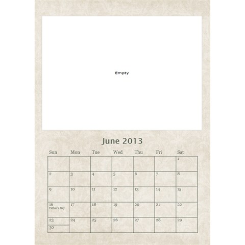 Damask Dream Desktop Calendar 2013 By Mim Jun 2013