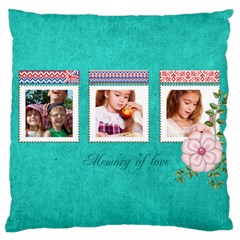 memory - Large Cushion Case (One Side) memory - Large Cushion Case (One Side)