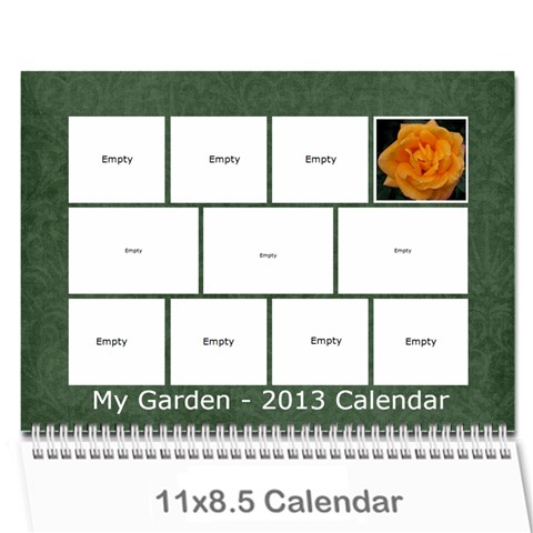 Damask Calendar For 2013 By Mim Cover