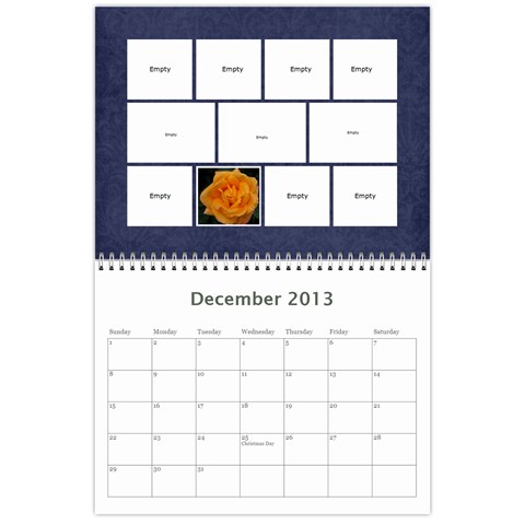 Damask Calendar For 2013 By Mim Dec 2013