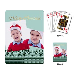 merry christmas - Playing Cards Single Design (Rectangle) merry christmas - Playing Cards Single Design (Rectangle)