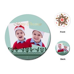 xmas - Playing Cards Single Design (Round) xmas - Playing Cards Single Design (Round)