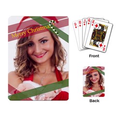 xmas - Playing Cards Single Design (Rectangle) xmas - Playing Cards Single Design (Rectangle)