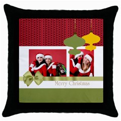xmas gift (5 styles) - Throw Pillow Case (Black) xmas gift (5 styles) - Throw Pillow Case (Black)