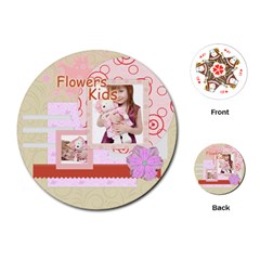 flower kids - Playing Cards Single Design (Round) flower kids - Playing Cards Single Design (Round)
