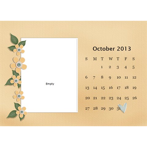 Calender2013 By Posche Wong Oct 2013