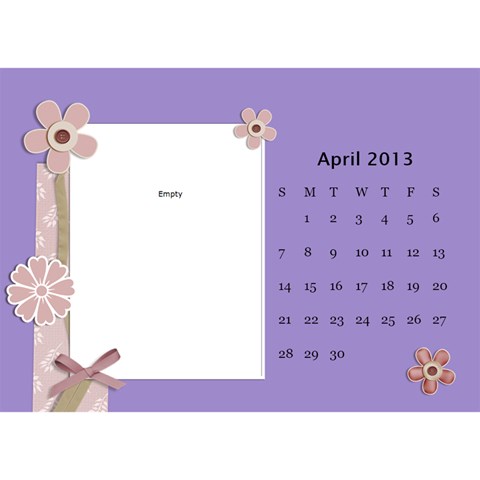 Calender2013 By Posche Wong Apr 2013