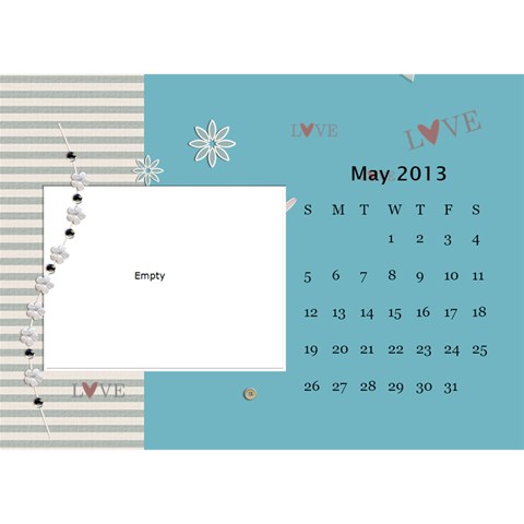 Calender2013 By Posche Wong May 2013