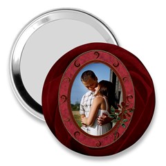 Pretty Red 3  Handbag Mirror