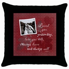 Love Throw Pillow Case (5 styles) - Throw Pillow Case (Black) Love Throw Pillow Case (5 styles) - Throw Pillow Case (Black)