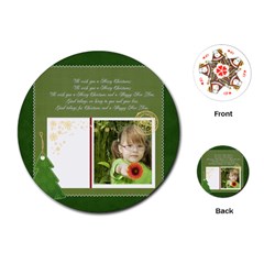 xmas - Playing Cards Single Design (Round) xmas - Playing Cards Single Design (Round)