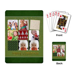 xmas - Playing Cards Single Design (Rectangle) xmas - Playing Cards Single Design (Rectangle)