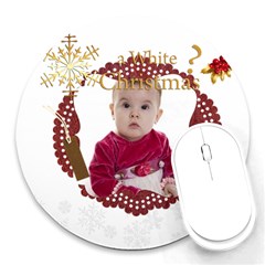 xmas - Round Mousepad