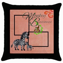 Elephants Throw Pillow (5 styles) - Throw Pillow Case (Black) Elephants Throw Pillow (5 styles) - Throw Pillow Case (Black)