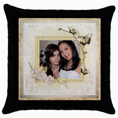 Butterfly Throw Pillow (5 styles) - Throw Pillow Case (Black) Butterfly Throw Pillow (5 styles) - Throw Pillow Case (Black)