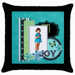 xmas (5 styles) - Throw Pillow Case (Black) xmas (5 styles) - Throw Pillow Case (Black)