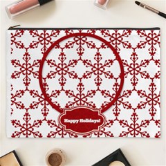 Merry Christmas XL Cosmetic Case Red - Cosmetic Bag (XXXL) Merry Christmas XL Cosmetic Case Red - Cosmetic Bag (XXXL)
