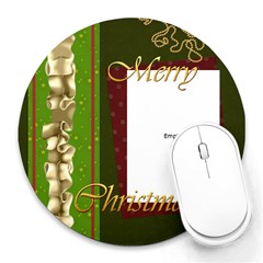 xmas - Collage Round Mousepad xmas - Collage Round Mousepad
