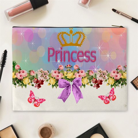 Princess Cosmetic Bag (xl) By Missy Back