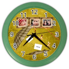Autumn Delights - Color Wall Clock 