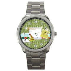xmas - Sport Metal Watch