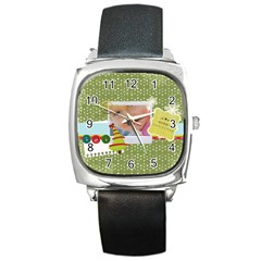 xmas - Square Metal Watch xmas - Square Metal Watch