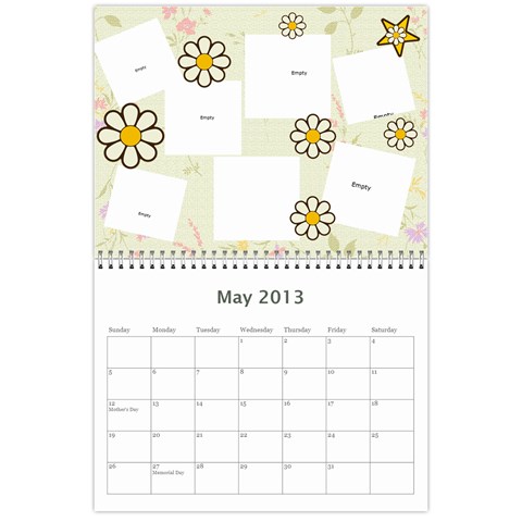 2013 Calendar By Jeri May 2013