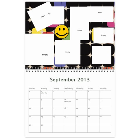 2013 Calendar By Jeri Sep 2013
