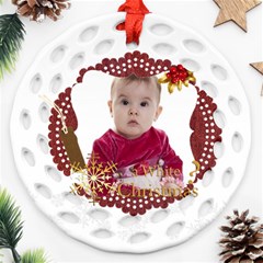 xmas - Ornament (Round Filigree)