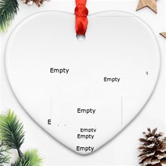 xmas - Heart Ornament (Two Sides) xmas - Heart Ornament (Two Sides)